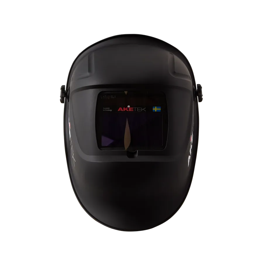 AKETEK® AUDIO welding helmet, front view