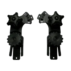 AKETEK® Schutzhelm-Adapter, linke und rechte Halterung
