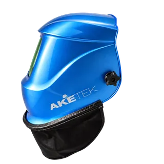 AKETEK® Schweißhelm mit montiertem Halsschutz